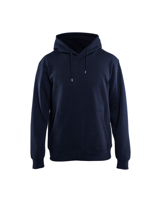 Crafted from comfortable Cotton, this Blaklader  hoodie keeps you warm and stylish with Kangaroo Pocket.