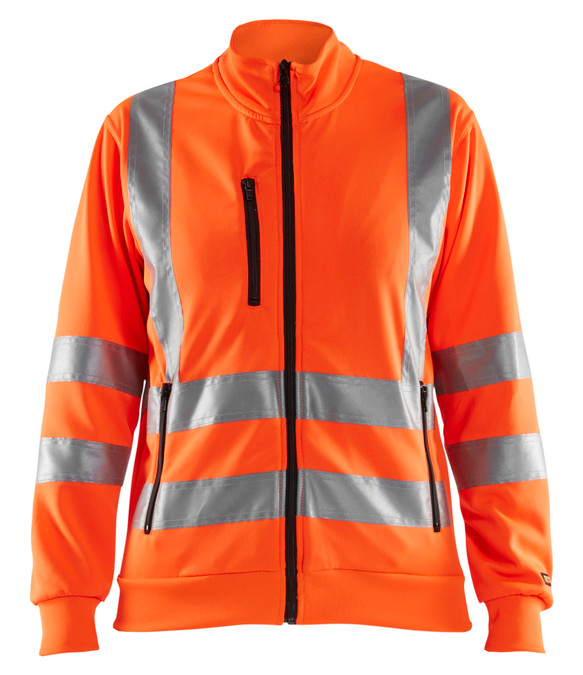Buy online in Australia and New Zealand a Womens High Vis Orange Pullover  for Cabinet Makers that are comfortable and durable.