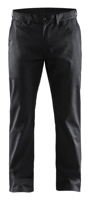 Suitable work Trousers available in Australia and New Zealand BLAKLADER 2-Way Stretch Black Trousers for Welders