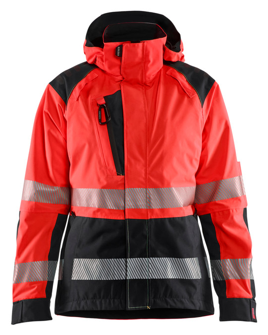 Stay comfortable on the job with the jacket from Blaklader designed with Windproof and Waterproof for active professionals.