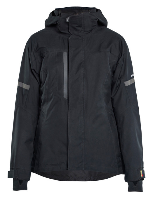 BLAKLADER Jacket 4908 Women's Black Shell Jacket Waterproof for Winter Australia and New Zealand