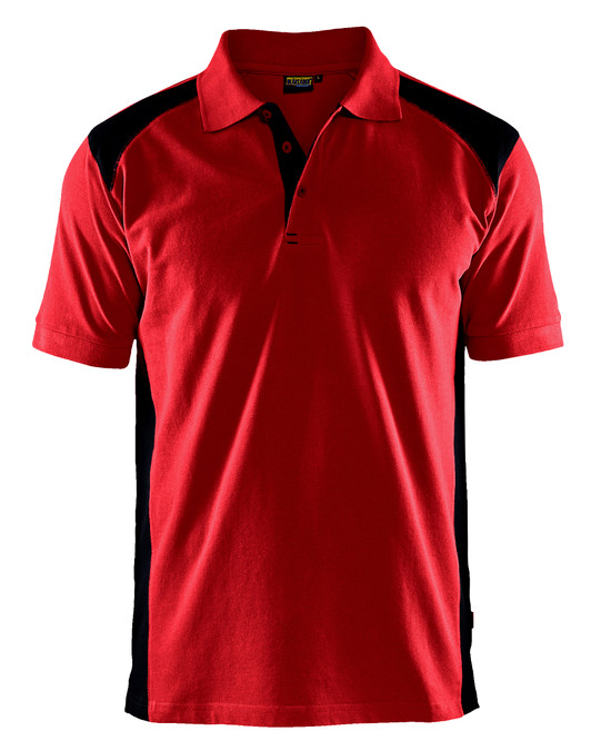 Red / Black Polo Shirt  for Carpenters , making it a smart investment for enhancing your business wardrobe.