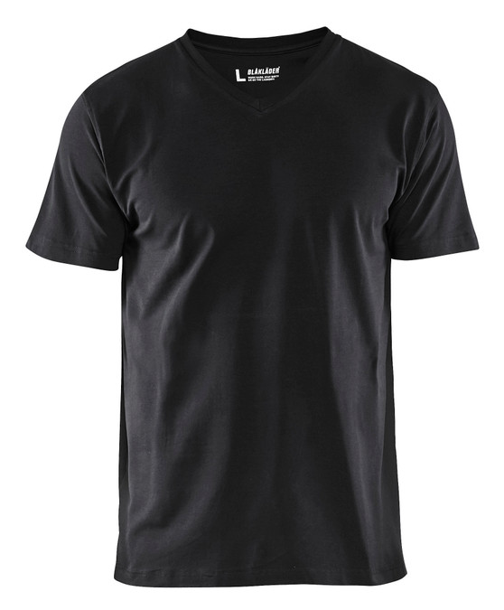 BLAKLADER T-Shirt  3360  with  for BLAKLADER T-Shirt  | 3360 Mens Black Classic T-Shirt with Cotton with Stretch that have  available in Australia and New Zealand