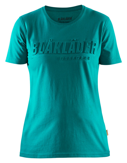 Buy online in Australia and New Zealand a Womens Teal T-Shirt  for Electricians that are comfortable and durable.