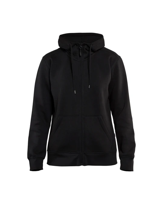 Crafted from comfortable Cotton, this Blaklader Womens Jacket hoodie keeps you warm and stylish with Full Zip.