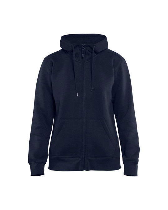 Stay cozy with the Navy Blue Blaklader Workwear hoodie, designed for both work and leisure with Full Zip.