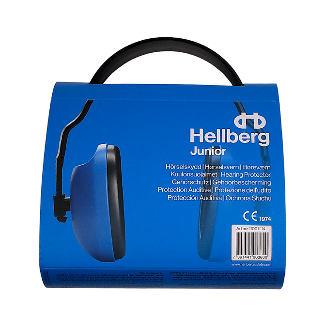 HELLBERG Ear Muffs | Where to buy JUNIOR Blue Class 2 Earmuffs  for Headband, Young Children, Formula 1 and V8 Supercars, Earmuffs for Workshop, Music Concerts and at Home