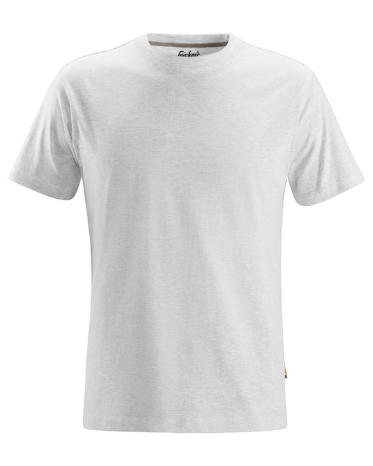 This Ash Grey Snickers Workwear t-shirt is made from soft Cotton, ensuring all-day comfort on the job.