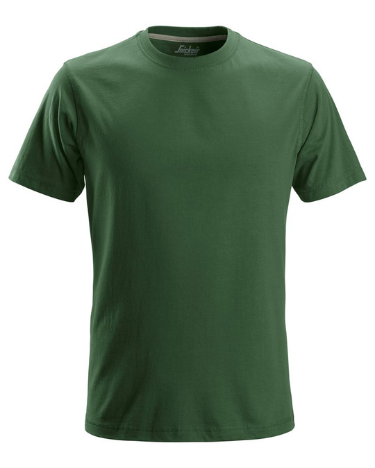Get the latest Snickers Workwear t-shirt model 2502 in Forest Green. Perfect for everyday workwear.