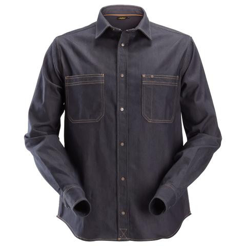 SNICKERS  Shirt 8555 with  for SNICKERS Shirt | 8555 Navy Blue Long Sleeve Shirt in Denim that have Denim available in Australia and New Zealand