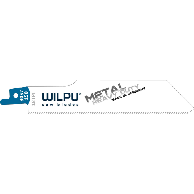 WILPU Reciprocating Saw Blade for Demolition, Renovations and Builders, the 3057 Saw Blade is for Heavy Duty for Steel