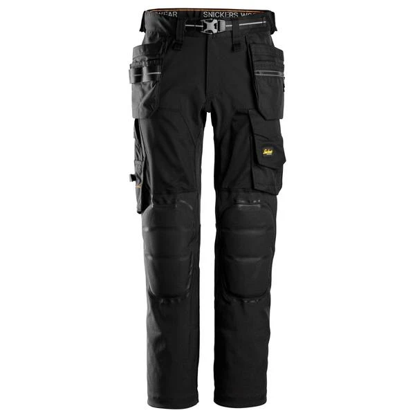 SNICKERS Trousers with Kneepad Pockets for the Flooring Woodworking and Electrical in Australia, New Zealand and Canada