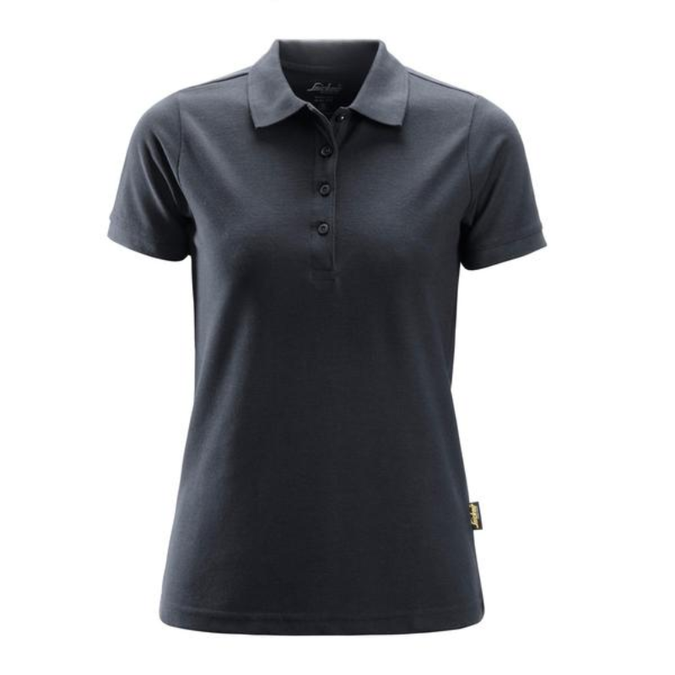 The SNICKERS 2702 Mid Grey Women’s Work Polo Shirt offers a durable and stylish option tailored with a feminine fit for professional women.