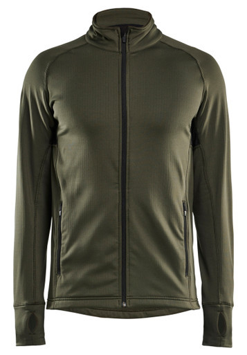 BLAKLADER Jacket 4735 STRIKER Forest Green Jacket Full Zip in Fleece
