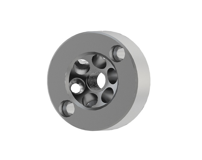 EUROTEC 60mm Concealed Connector  with  M16 Thread for the Workers and Installers in Cross Laminated Timber