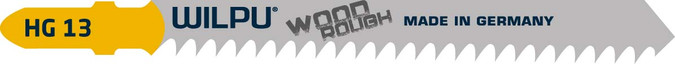 WILPU Jigsaw Blade for Woodworkers, Furniture Makers and Carpentry Australia, the HG 13 Saw Blade is for Fast Cut for Solid Timber