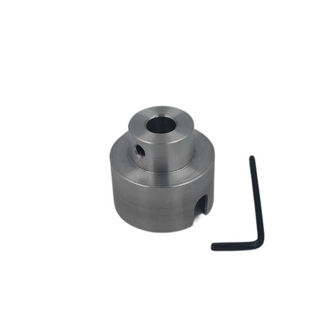 Bauer depth stop is a tool for depth control of forstner bits when drilling through board.
