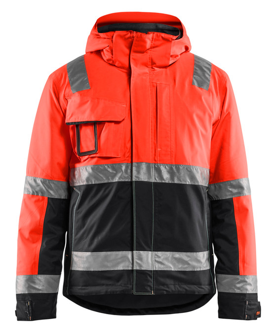 Buy online in Australia and New Zealand a Mens High Vis redJacket  for Electricians that are comfortable and durable.