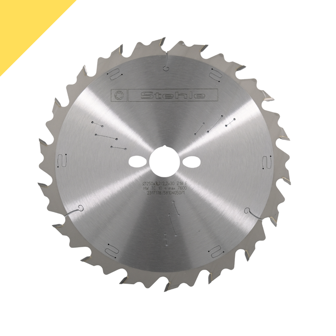 The STEHLE circular saw blade model ZFL for Solid Timber in 270mm diameter with a 30mm Bore is perfect for precision cuts on portable circular saws and mitre saws.