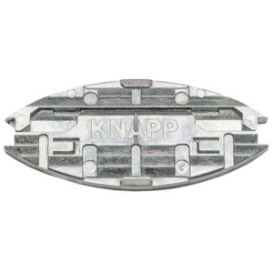 The KNAPP K026 METAL Biscuit Connections are high-quality sliding connectors designed for furniture making.