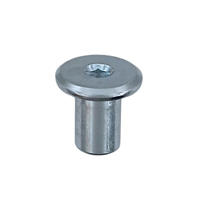 RAMPA ROUND RFL M6 Blind Nut with Head Diameter 15mm in A2 304 Stainless Steel, available from Craftsman Hardware in Melbourne Australia