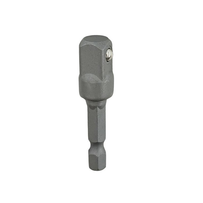 Each adapter features a 1/4" hex shank for quick-change compatibility, making them suitable for use with standard bit holders, cordless drills, and impact tools.