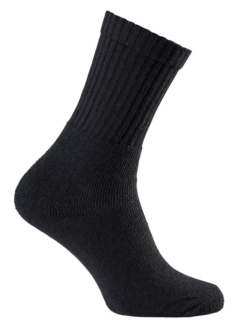 Stay protected all day with BLAKLADER's 5 Pack Socks, model 2194, featuring Allround technology and durable Cotton fabric in Black.