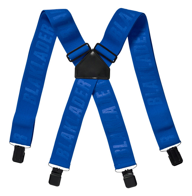 BLAKLADER Work Braces 4009 Blue Craftsmen Braces with strong straps in Polyester for heavy duty work Australia