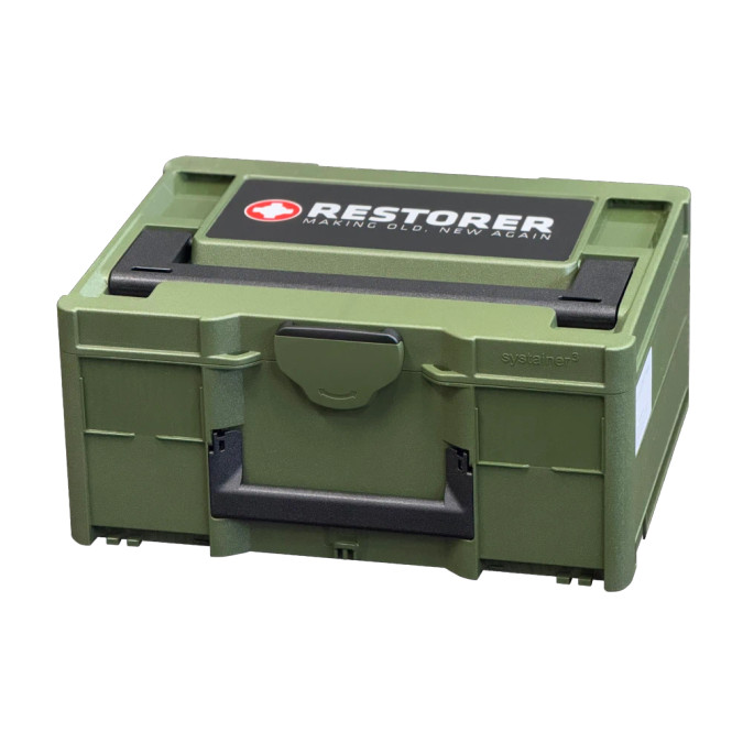 The RESTORER TOOL Systainer3 M187 with Foam Insert is specifically designed for storing Restorer Tool accessories
