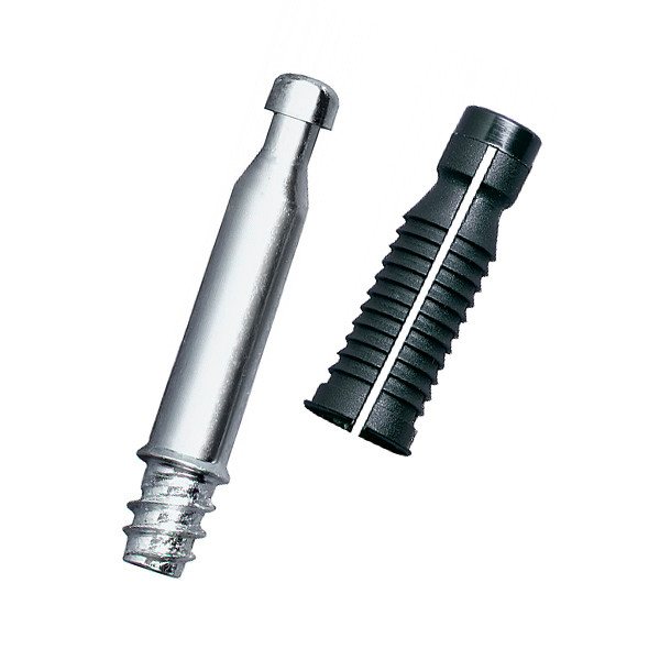 The KNAPP Z5058 QUICK-SET Dowel Connectors are innovative, knock-in connectors designed for efficient furniture making.