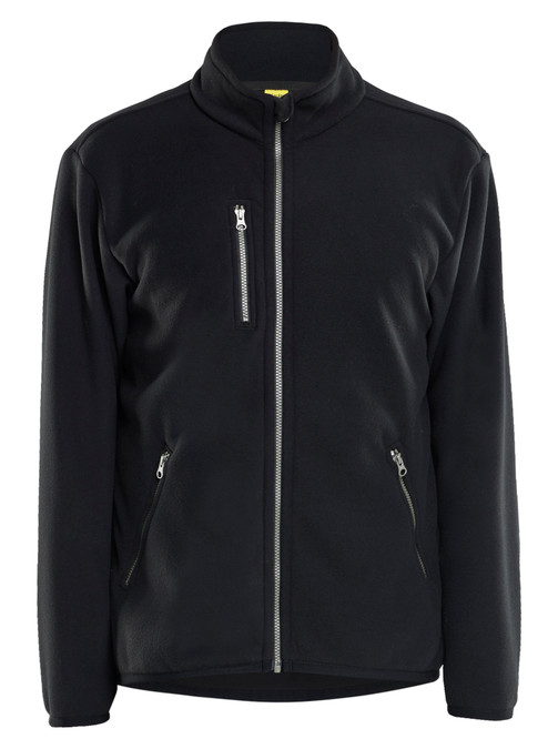 Stay warm and protected with the Sweater Blaklader Fleece jacket model 4830 in Black with Full Zip and Super Light.