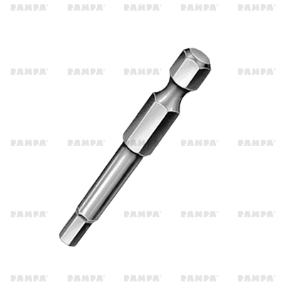 RAMPA Type 506 Hex Drive Bits (DIN 3126-Form E 6.3 shank, 4.1mm wrench) for assembling original RAMPA nut insert