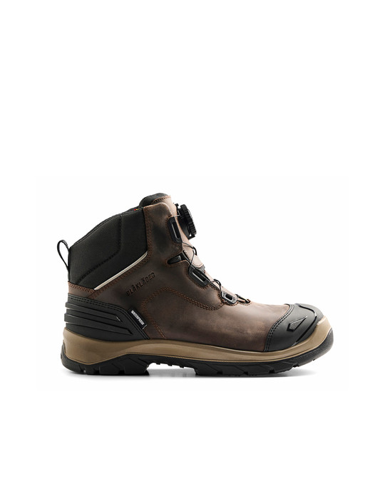 BLAKLADER Safety Boots | 2455 ELITE Brown Freelock System Safety Work Boots