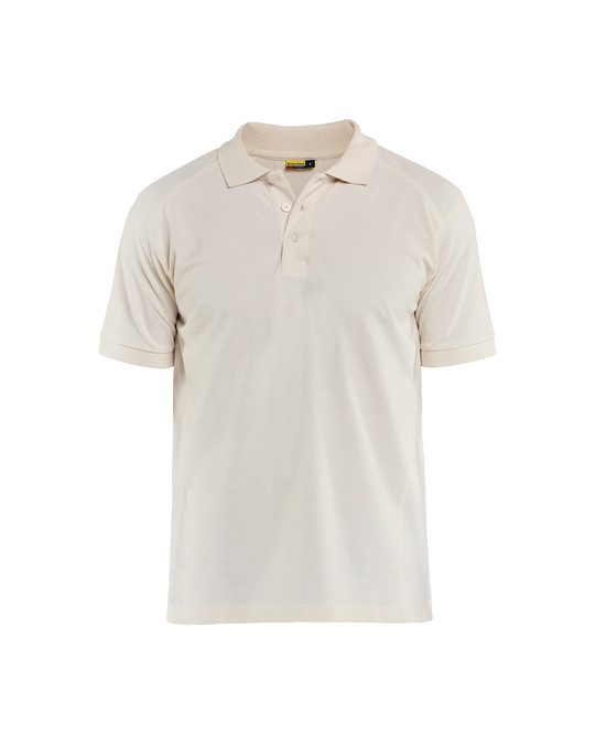 BLAKLADER Polo Shirt  | 3324 Unbleached Polo Shirt in Cotton