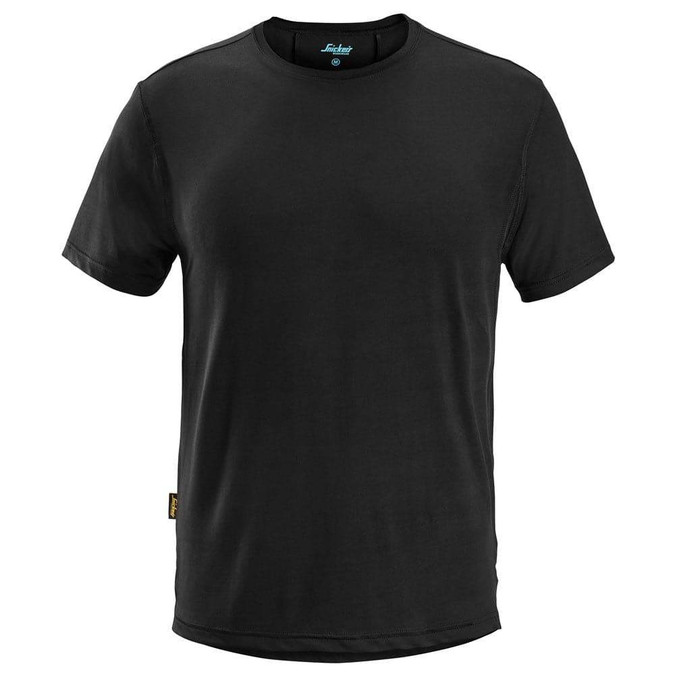 The Snickers shirt in Black is a stylish choice for work and leisure.