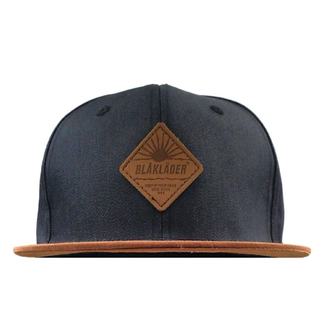 BLAKLADER Accessories | 2072 Navy Blue Headwear Craftsman Cap in Denim