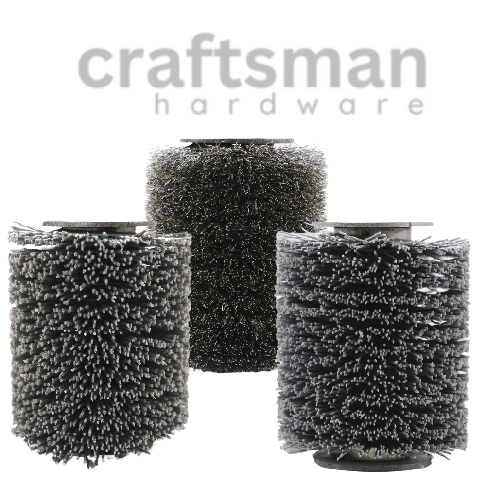 The RESTORER TOOL Brush Attachment Kit is a versatile accessory set for the patented Restorer Tool, designed for cleaning, texturing, sanding, grinding, polishing, and scrubbing various surfaces.