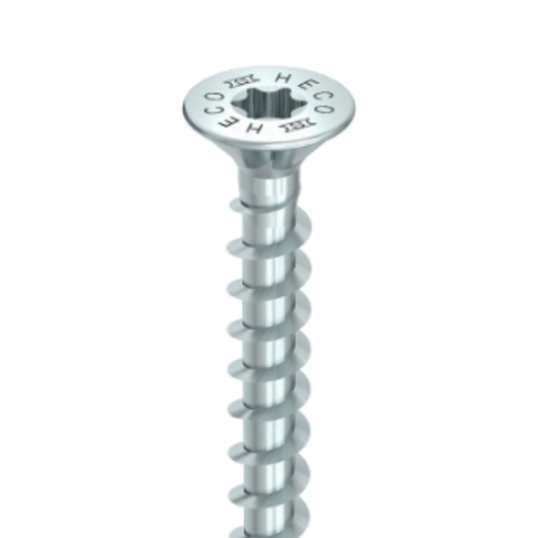 HECO Countersunk Head Screws | 4.5mm Countersunk Head Screws with HD20 Drive for Carpentry Screws, Chipboard Flooring and Hardware and General Purpose in Bayswater