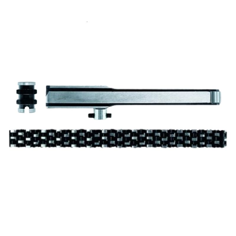 Chain Sets 28 x 40 x 150mm for Mortiser LS 103.
1x 091683 Sprocket
1x 091011 28 x 40 x 150mm Chain Bar
1x 091234 28 x 35/40 x 150mm Chain