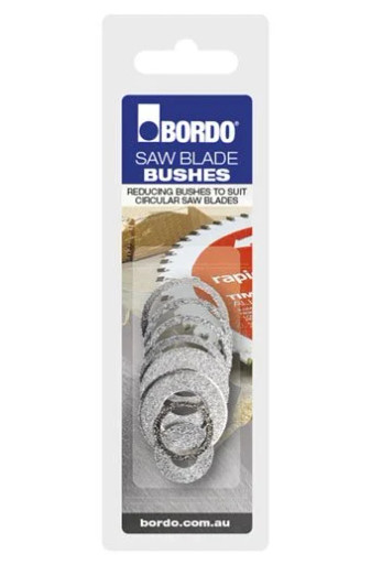 BORDO Reducer Rings for Circular Saw Blades with 30mm Bore.