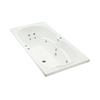 Sapphire Rectangular Spa Bath 2 Person