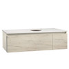 Valencia Elite Wall Hung Vanity 1200mm Single Drawer Stone Top, Single Bowl