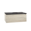 Valencia Elite Wall Hung Vanity 900mm Single Drawer, Stone Top, Single Bowl