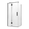 Evora Frameless Corner Hinged Shower 900 x 900mm