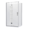 Evora Frameless Corner Hinged Shower 1200 x 900mm