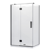 Evora Frameless Corner Hinged Shower 1200 x 1000mm