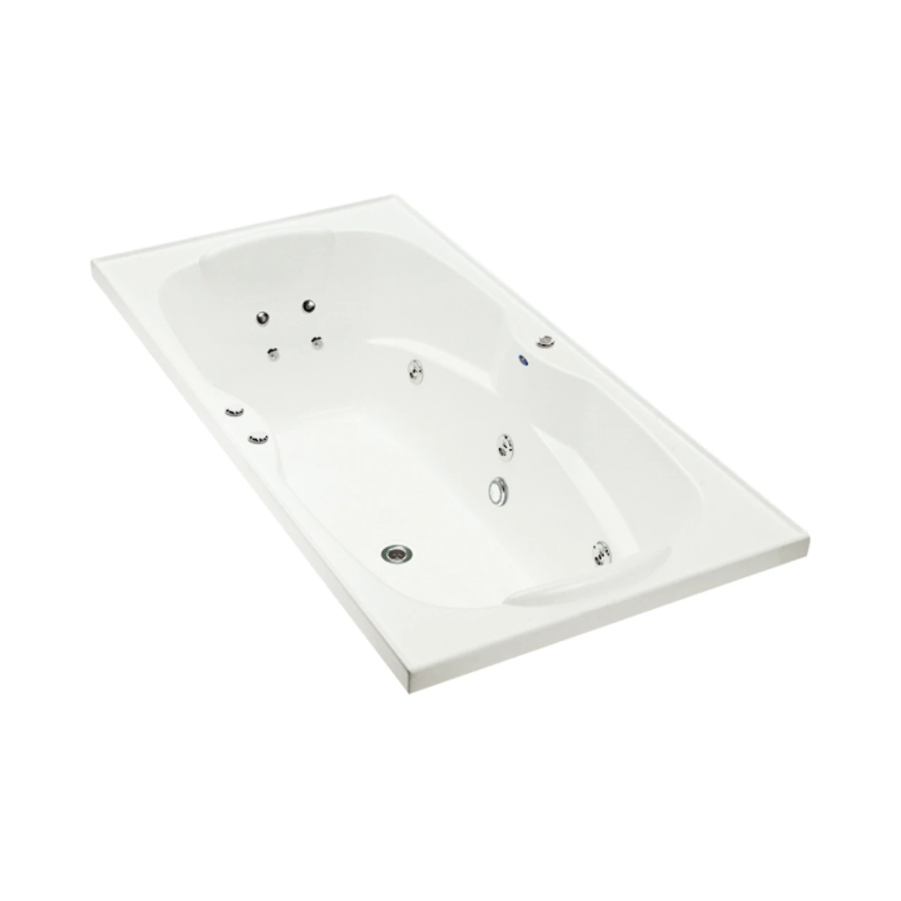 Sapphire Rectangular Spa Bath 2 Person