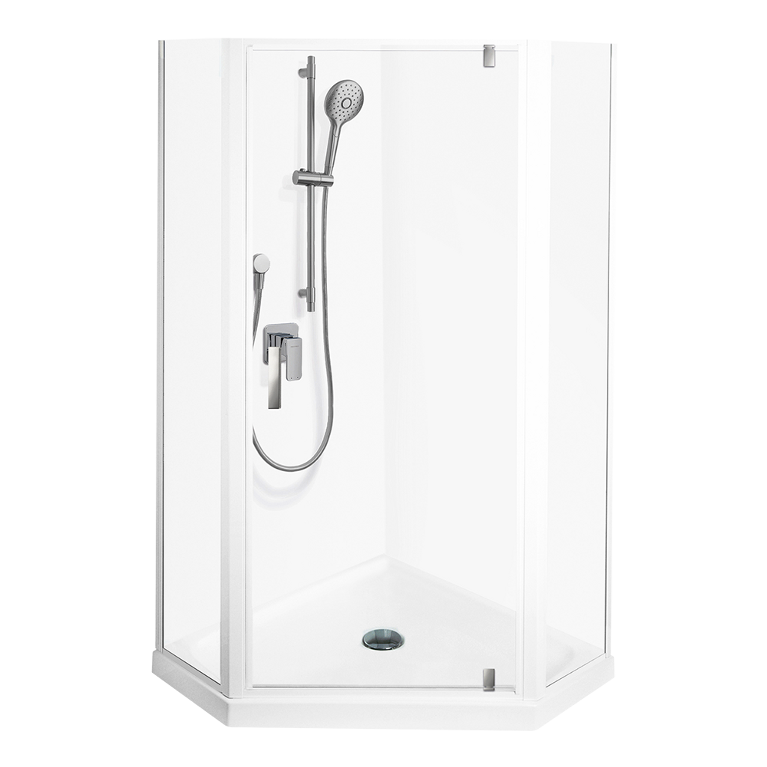 Valencia Elite Angle Corner Shower 900 x 900mm