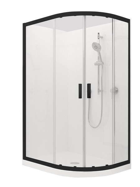 Valencia Elite Round-sliding Shower (1200mm x 900mm)