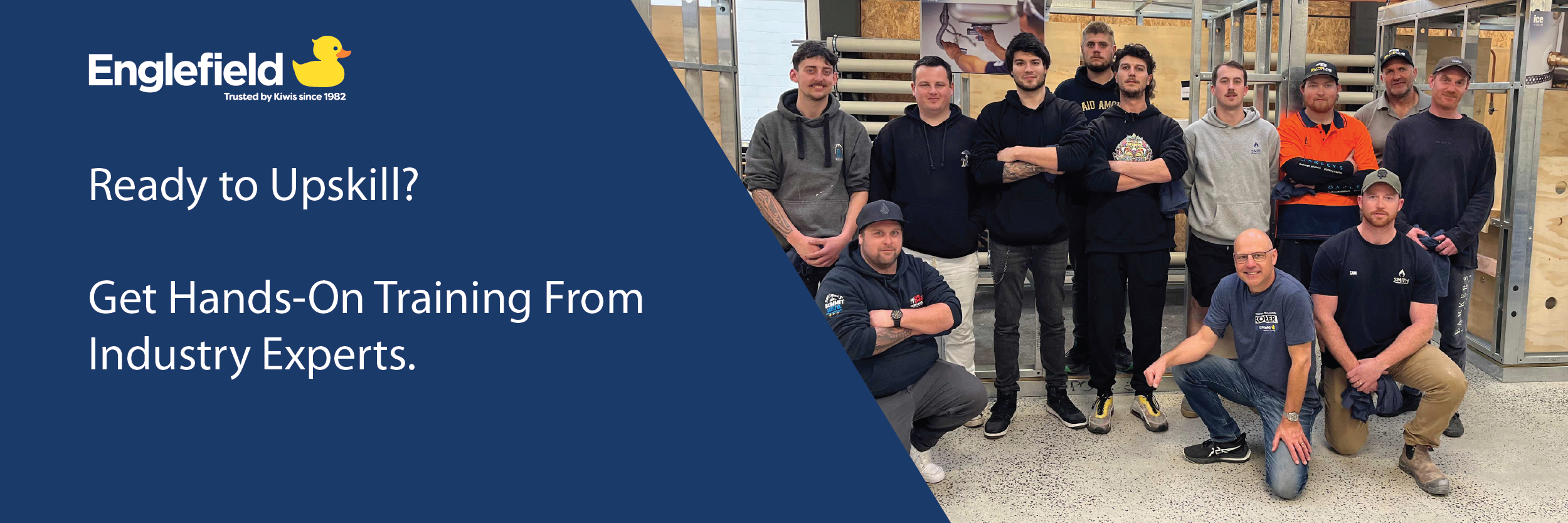 Englefield Training Banner